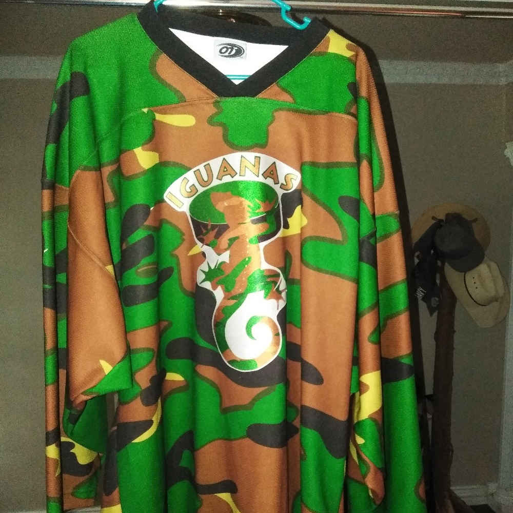 Super Rare San Antonio Iguanas Hockey Jersey